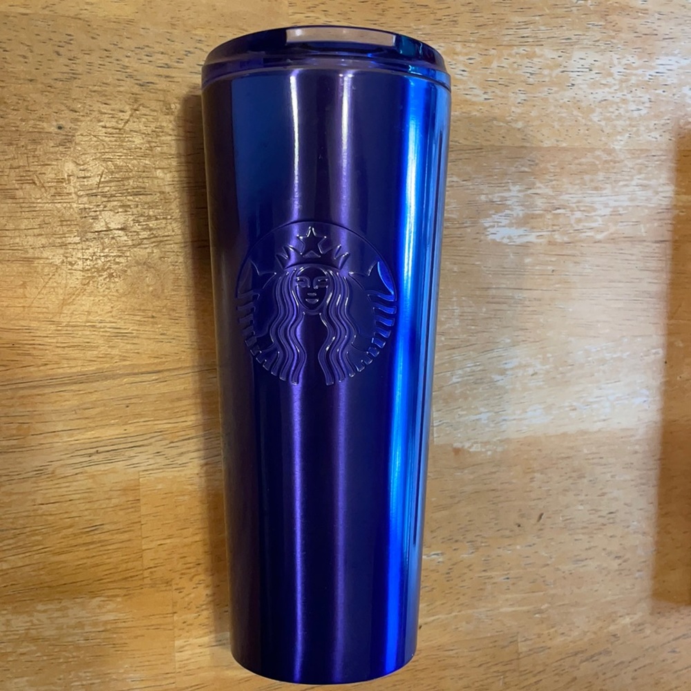 Purple 2021 Starbucks timber sippy lid